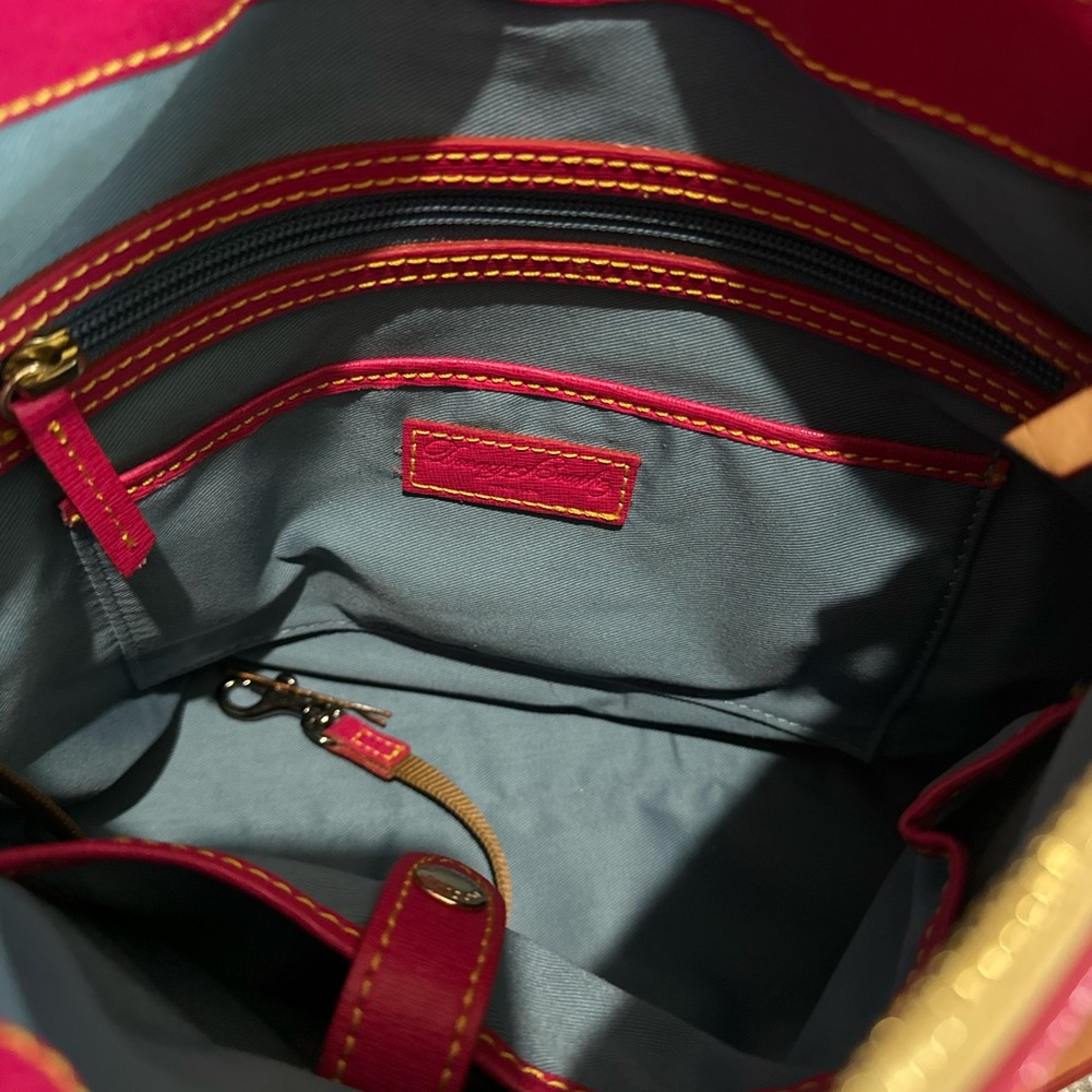 Dooney & Bourke Pink and Tan Women's Bag AS IS - Picture 11 of 15
